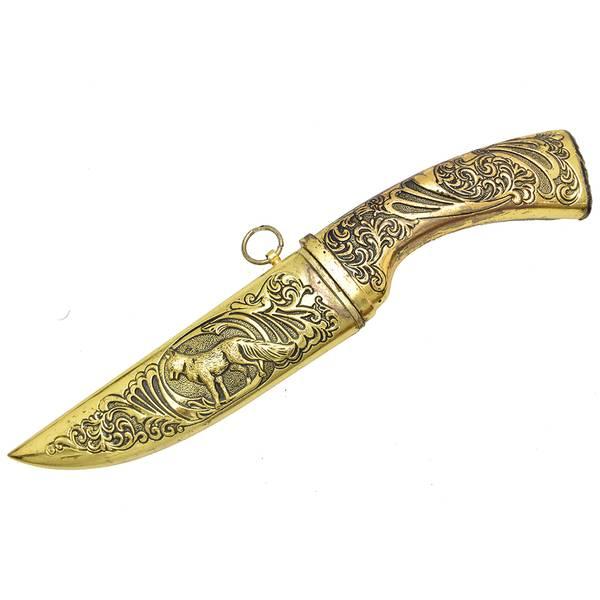 Dagger Arab Wolf | Carved Decorated Dagger and Sha...